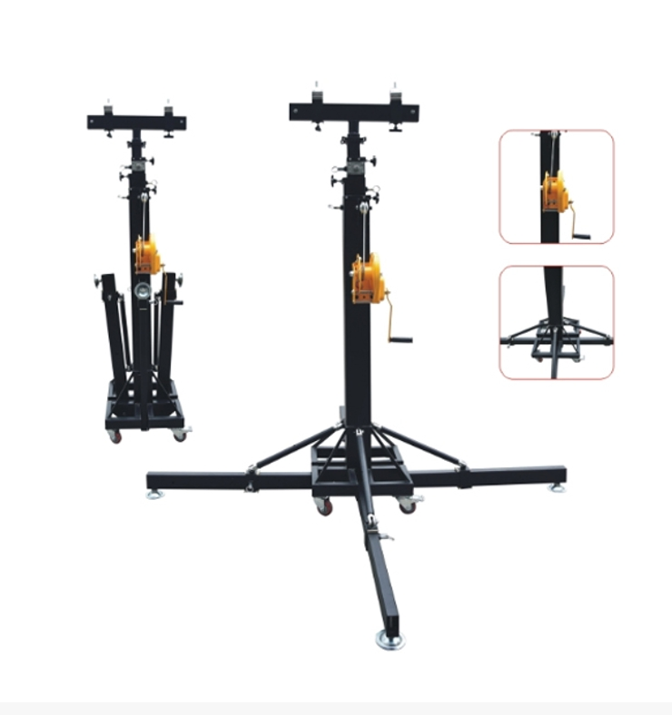 Heavy Duty Crank Stand for Speakers Sound Systems Equipment LED Truss