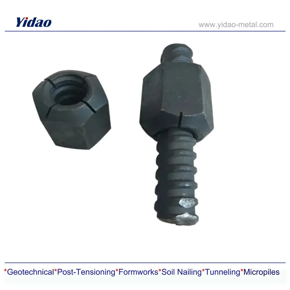 Thread Bar Anchor Nut for Bridge Reinforcing Material Quality45# 40cr