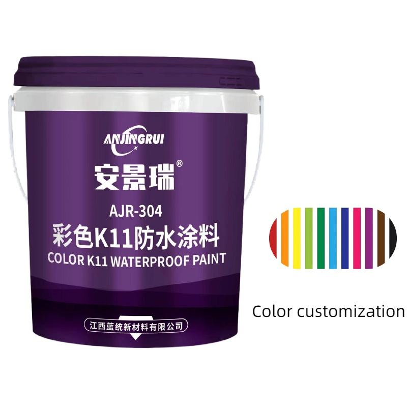 Eco-Friendly Colored K11 Flexible Waterproof Coating for Bathroom Kitchen Swimmingpool Roof