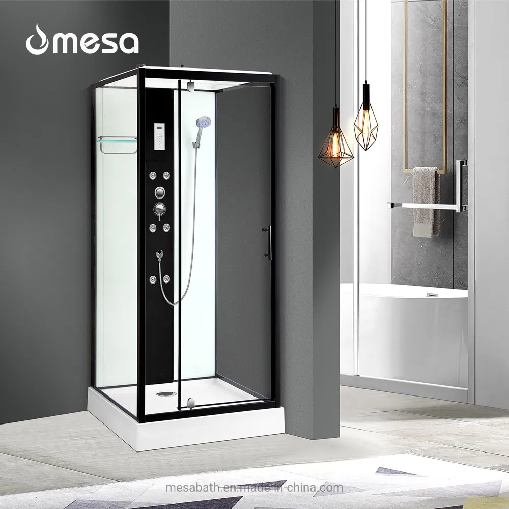 Indoor Removeable Portable Hydromassage Shower Cabin Shower Room with Tray