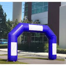 Outdoor Finish Entrance Giant Advertising Inflatable Arch Gate
