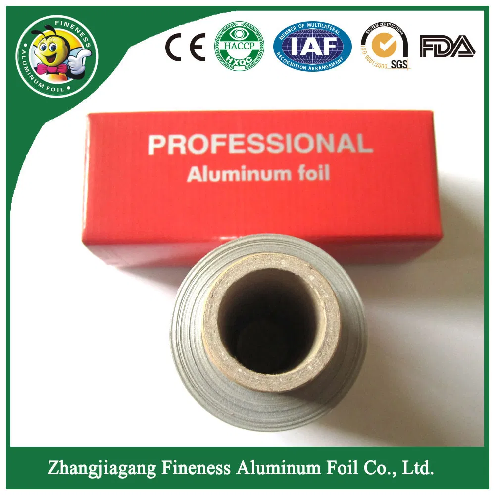 Fashion Packing Aluminium Foil Rolls for Hairdressing Small Aluminum Roll Salon Hair Using