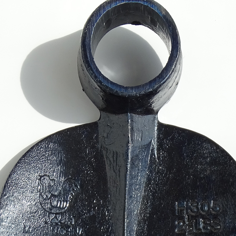 Manufacture Wholesale Black Painted Railway Steel Garden Hoes Farming Hoe H304 H305 B. Cock Hoe