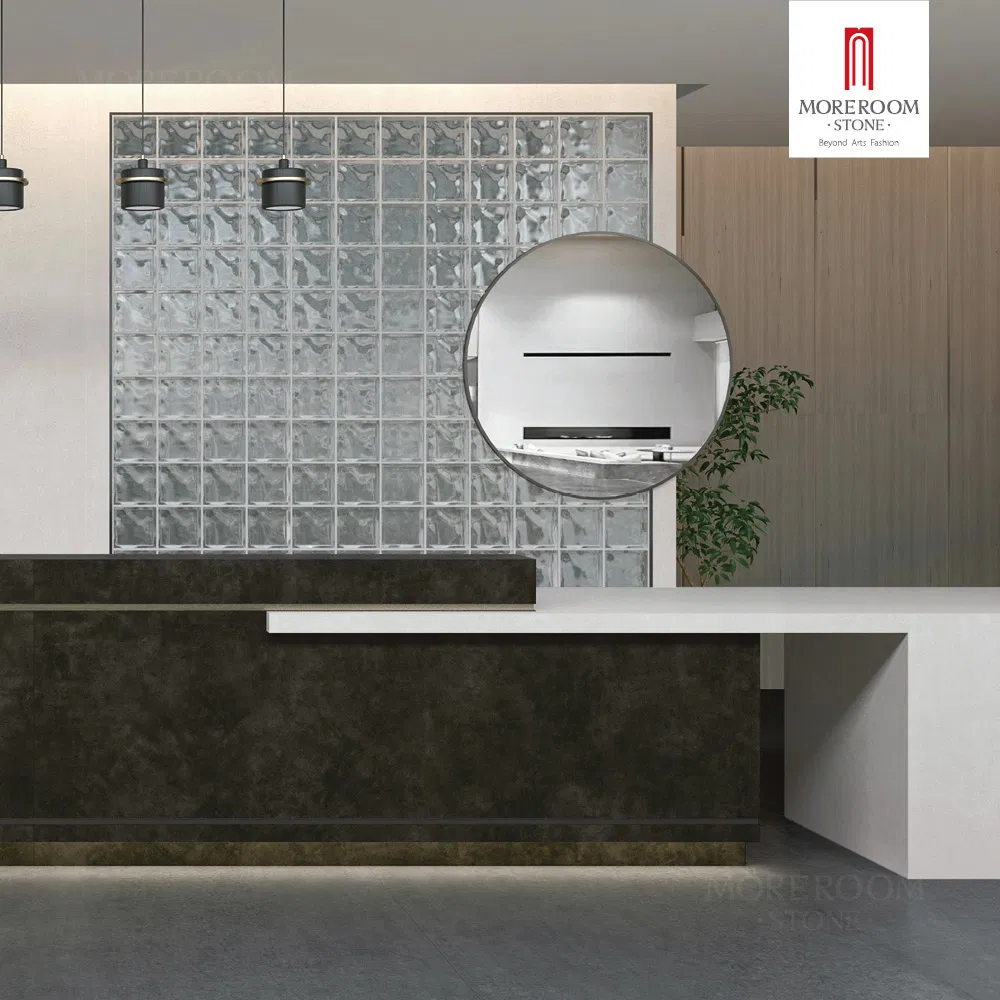 Large Format Tile Iron Copper Marble Slabs for Luxury Commercial Space Flooring