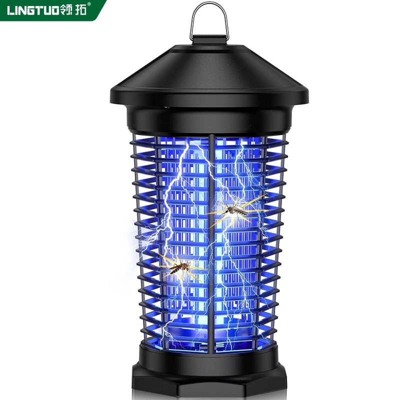 Powerful 20W Electric Bug Zapper for 1 Acre Coverage