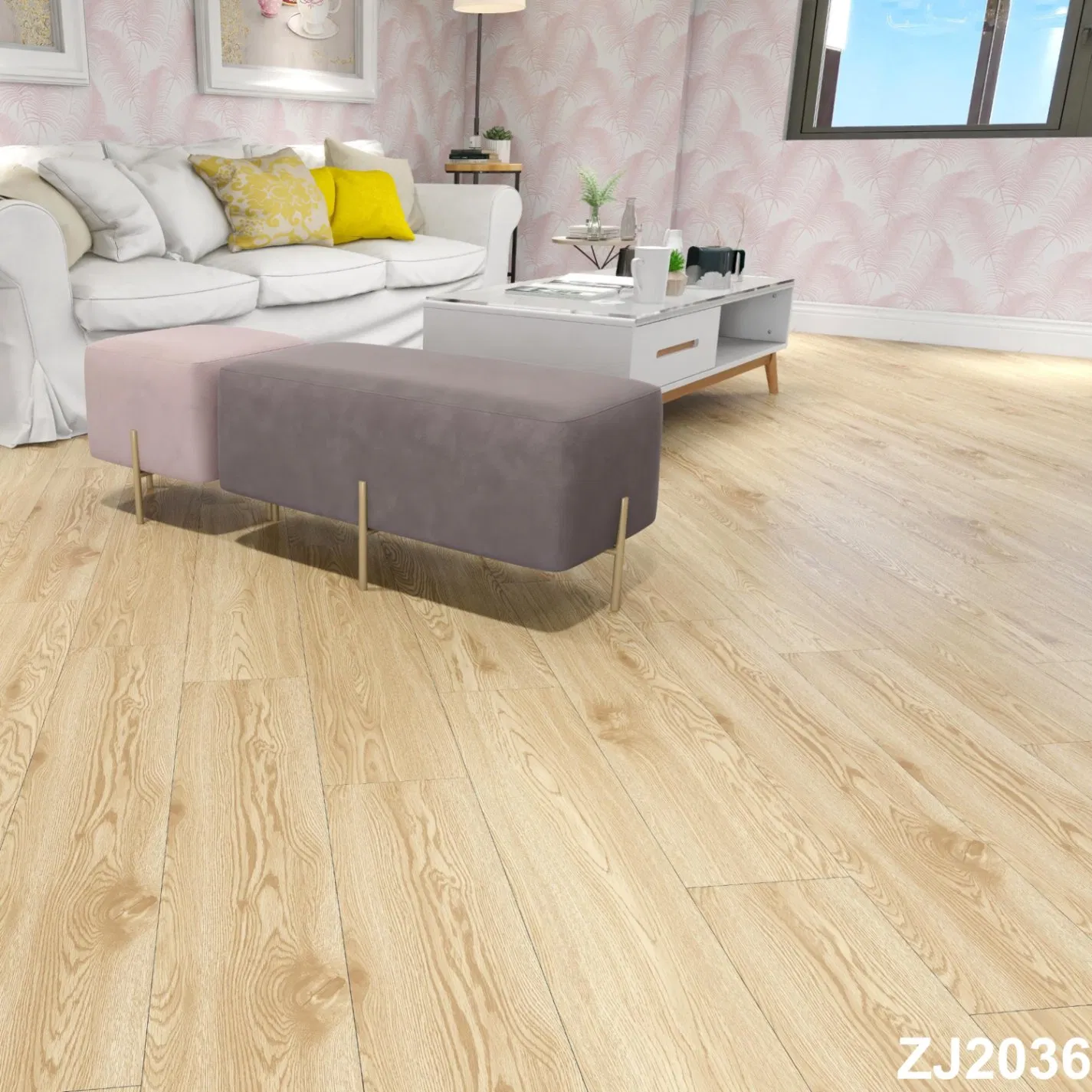 SPC-плитка влагостойкая звукоизоляционная