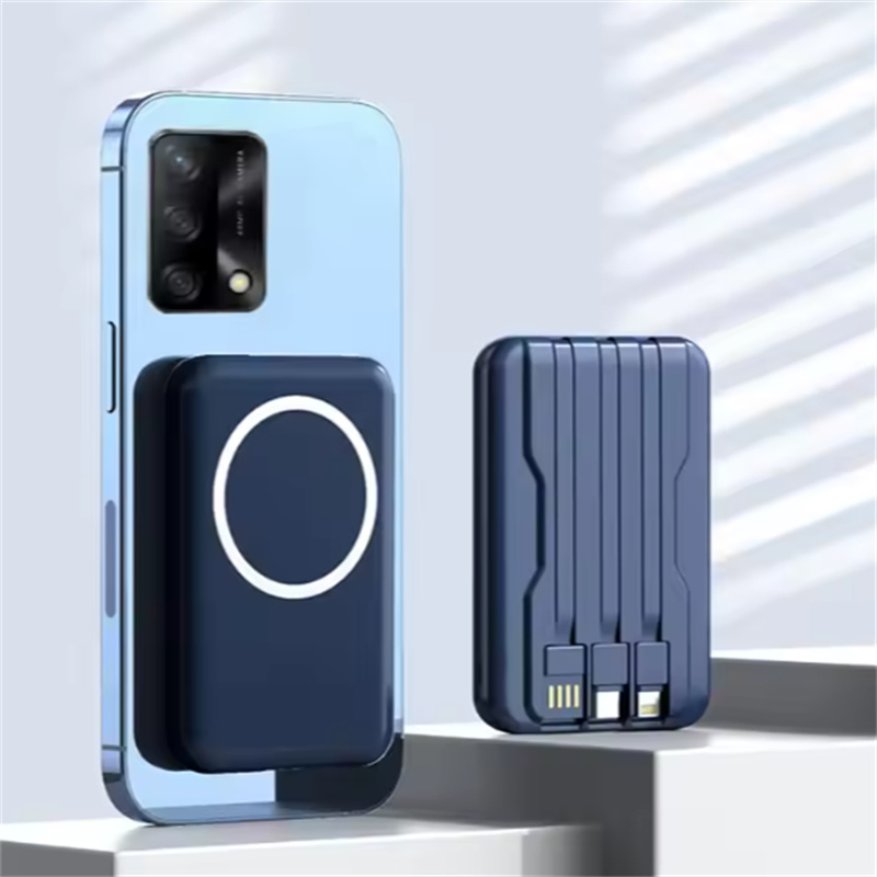 Colorful LED Fast Charging Power Bank 20000mAh Capacity Cheap Type C