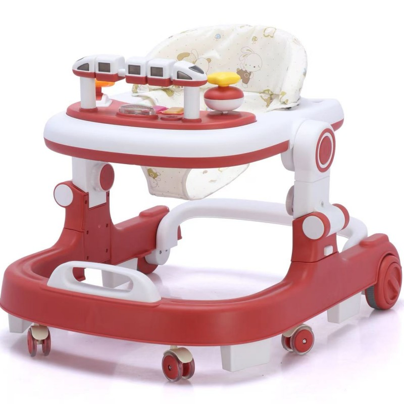 Multi Functional Baby Walker/Silent Wheel/Foldable/Baby Walker Assist/Anti Rollover Walker