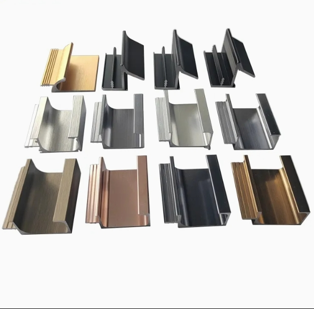 Sandblast Brushed Oxidation Aluminum Profile for Windows/Doors/Curtain Wall