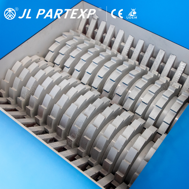 Part of Plastic Shredder Spare Replaceable Crusher Machine Box Fixed Blades Trowing and Knives Teeth Original Claws Circular Shredder Blade Scissor