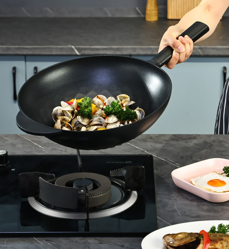 Innovative Heat Distribution Dia Cast Aluminum Skillets