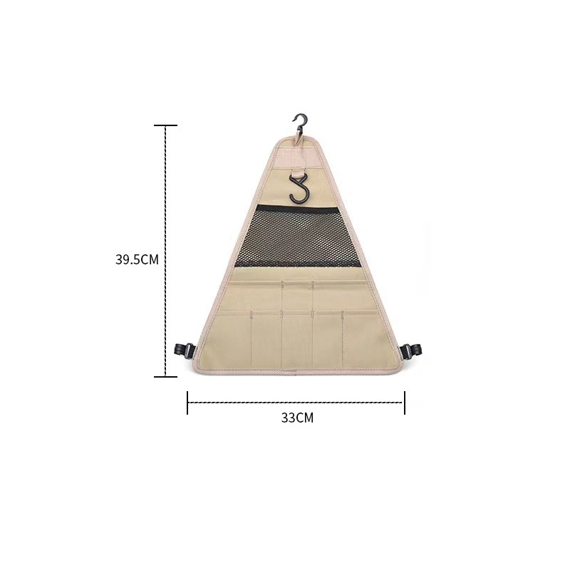 Outdoor Aluminum Alloy Portable Camping Shelf Folding Ultra Light Camping Tripod Travel Debris Hanger