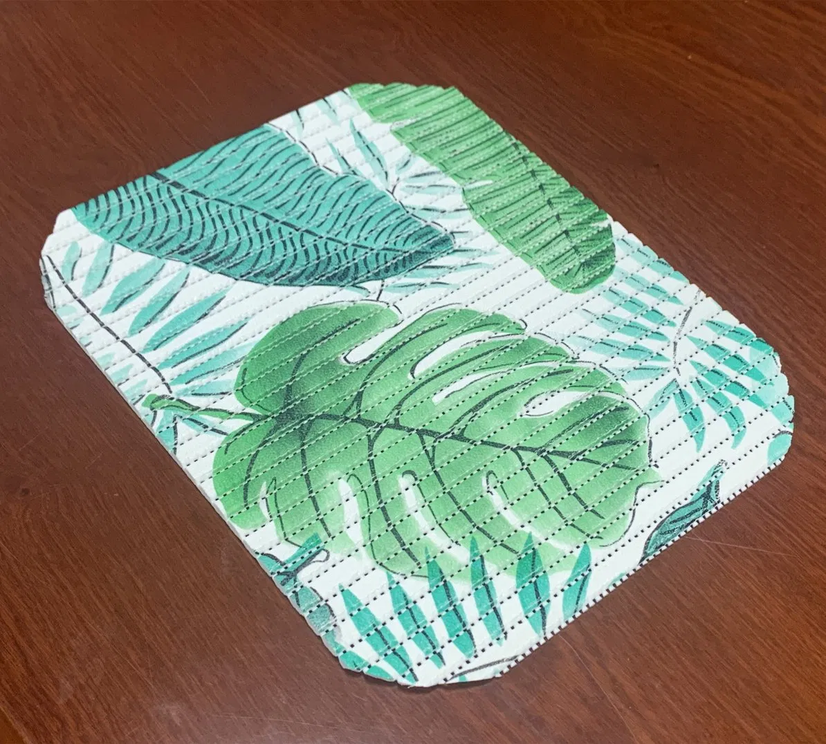 Small Pad Washable Non Slip PVC Material Under Kitchen Sink Mat