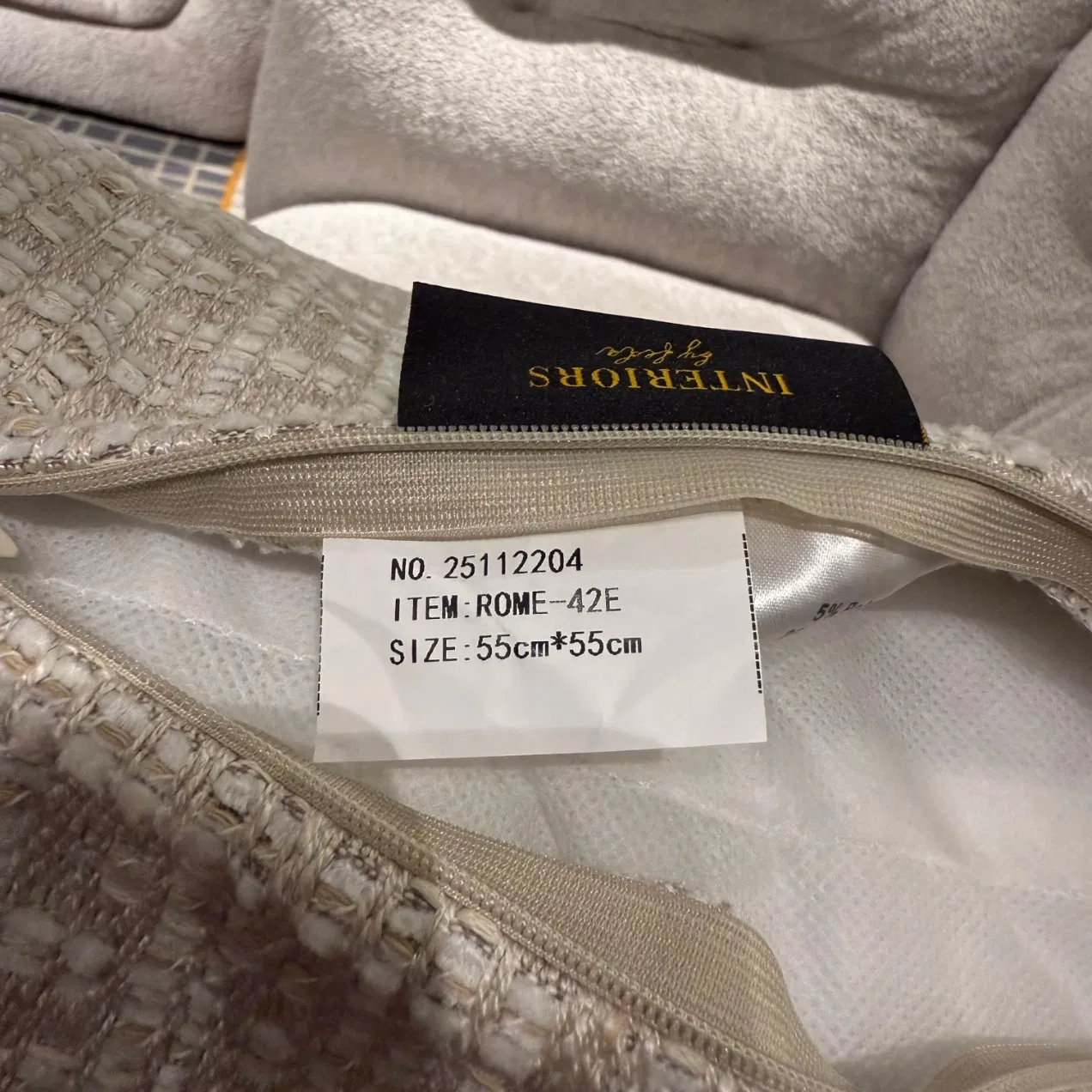 Wholesale Luxury Style Plush Teddy Velvet Plush Cushion Decor Pillow Cover for Sofa Living Room