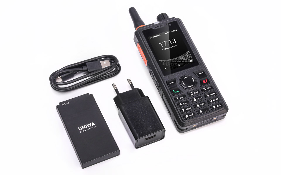 Смарт-рация UNIWA F41 Android с 4G и Zello