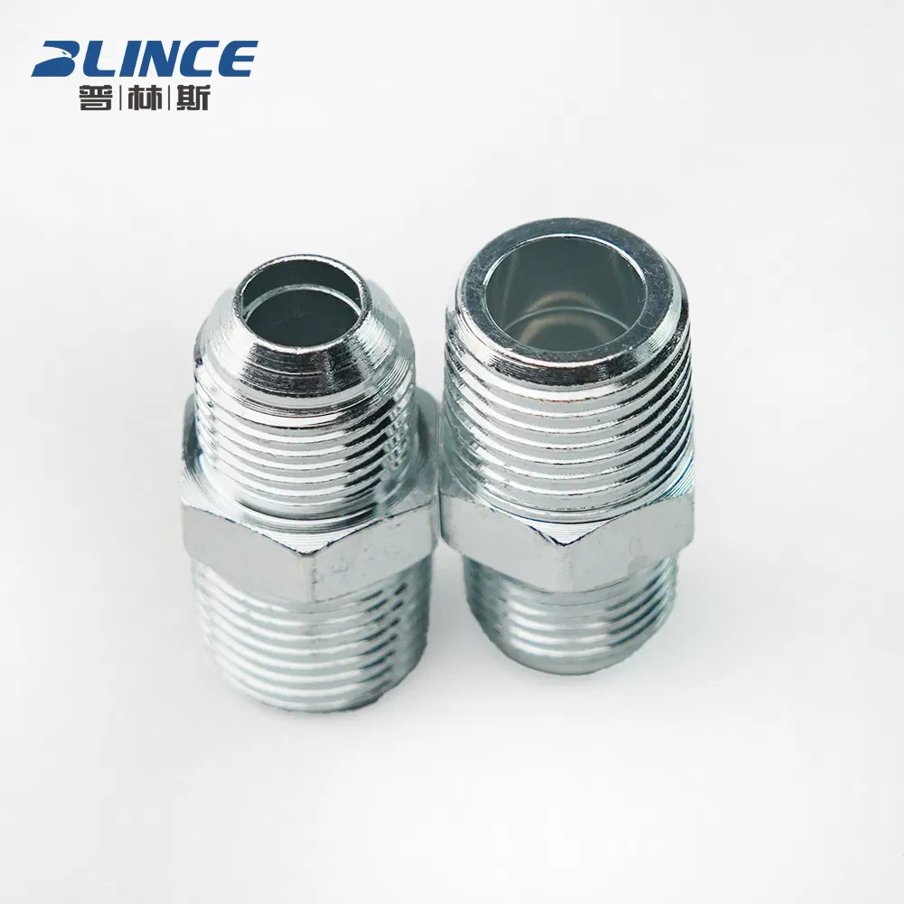 Прямой гидравлический переходник JIS/BSPT из нержавеющей стали