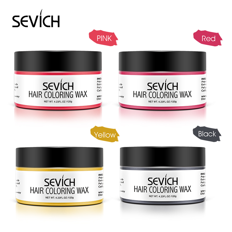Private Label Strong Hold Temporary Hair Color Dye Private Label Hair Styling Color Wax Clay Cream