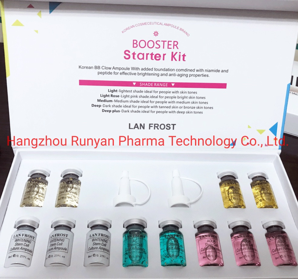 Stayve Bbglow Kit Booster Starter Kit Ampoule Brightening Whitening Stem Cell Mts Bb Glow
