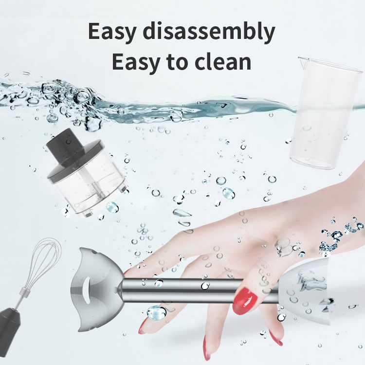 Handheld Food Blender Stick Blender Portable Juice Smoothie Immersion Hand Blender