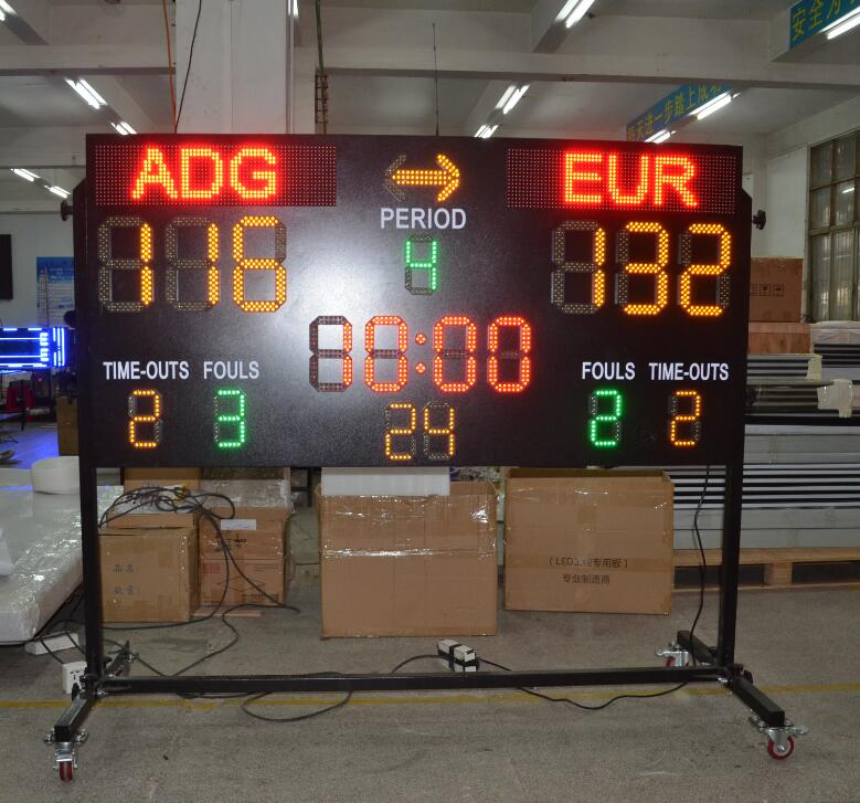 Easy Operation Wireless Indoor/Outdoor Portable LED Football Scoreboard