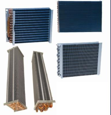 Air Conditioner Parts L Shape Copper Tube Aluminium Fin Evaporator