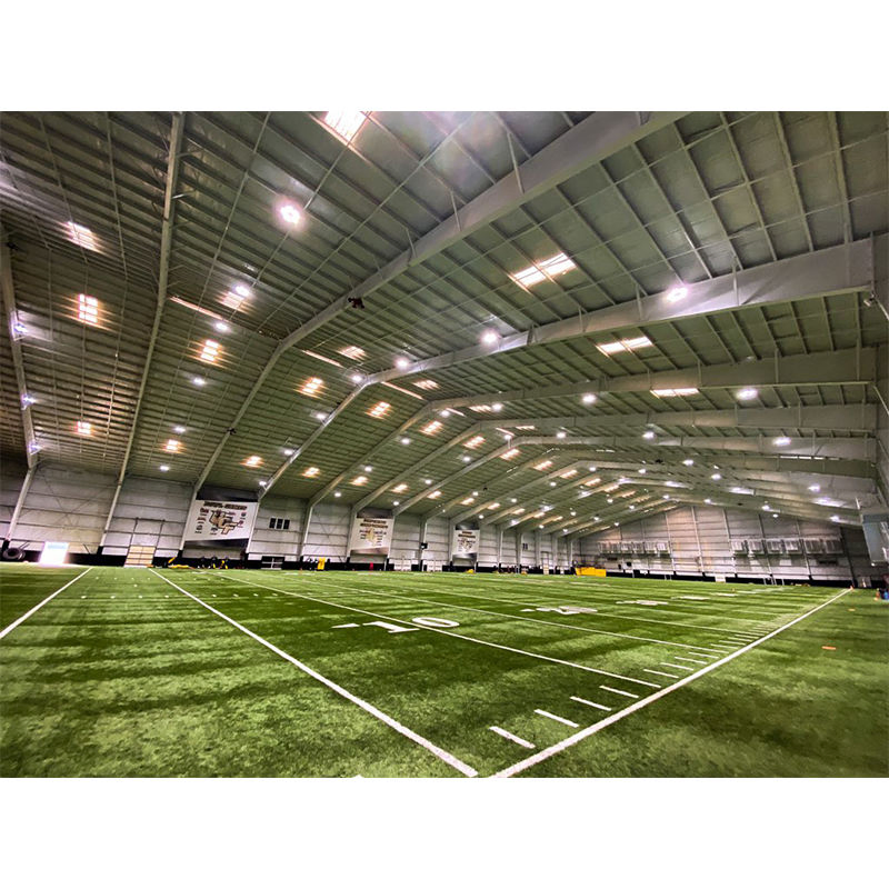 Light Weight Prefabricated Steel Structure Football Stadium Building