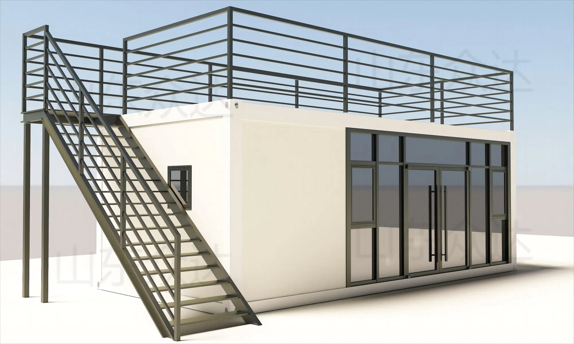 Villa Factory Price Container Hosue Steel Structure Mobile Home Transportable Folding House Hot Sale