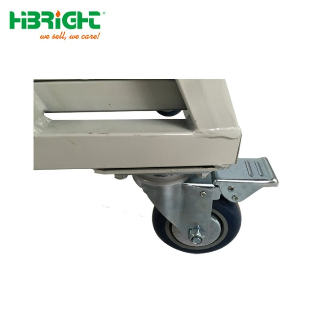 Moveable Warehouse Multi-Functional Picking Trolley with Ladder with Handrail