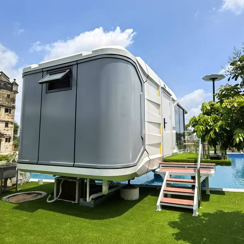 P5 Luxury Movable Prefabricated Shipping Container Space Capsule High-End Micro Homes Smart Expandable Houses Customizable Mobile Residences House