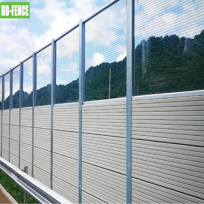 Transparent Acrylic Sheets Sound Barrier for Highway/ Railway/ Expressway Fencing Wall