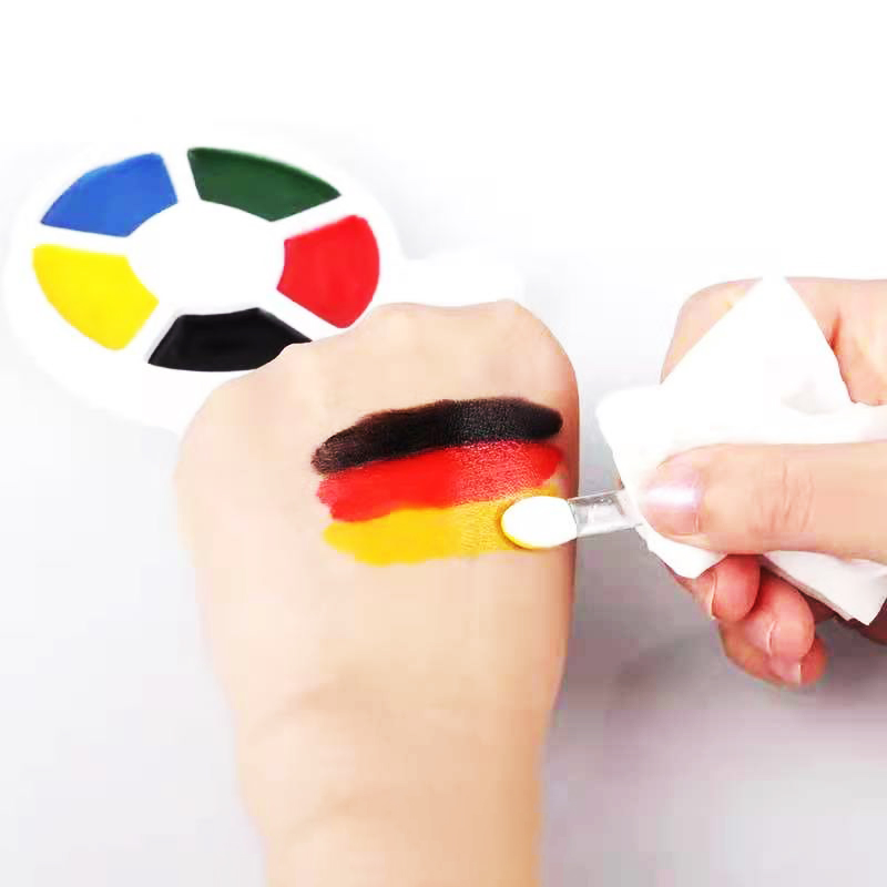Football World Cup Team Various Customized Colors Cosmetic Body and Face Paint