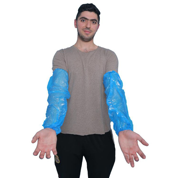 Machine Made Disposable PE Sleeve Cover Waterproof Arm Oversleeves