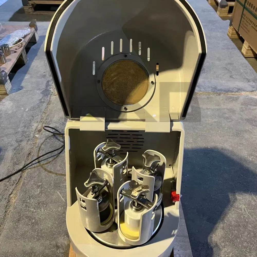 Планетарная мельница XQM-0.4A с циркониевыми стаканами