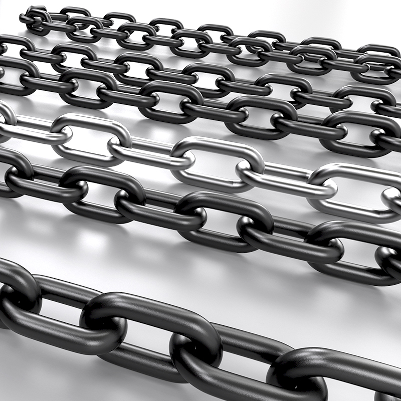 Industrial Heavy Duty 6mm 8mm 10mm 12mm 16mm 20mm Black Steel Welded G80 Lifting Steel Chain for Sale