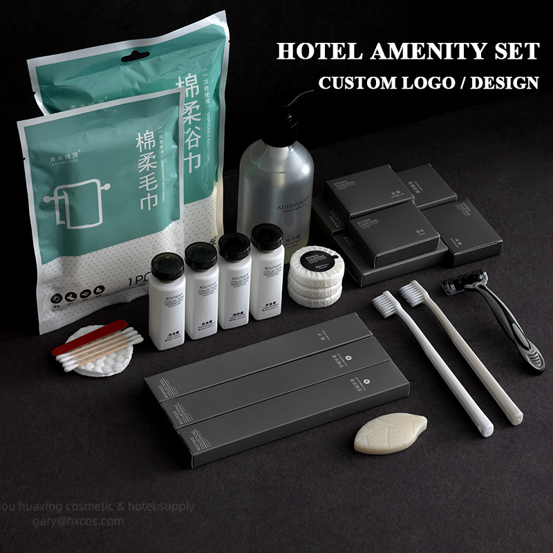 Hotel Amenity with ISO22716 Compliance and Logo Support