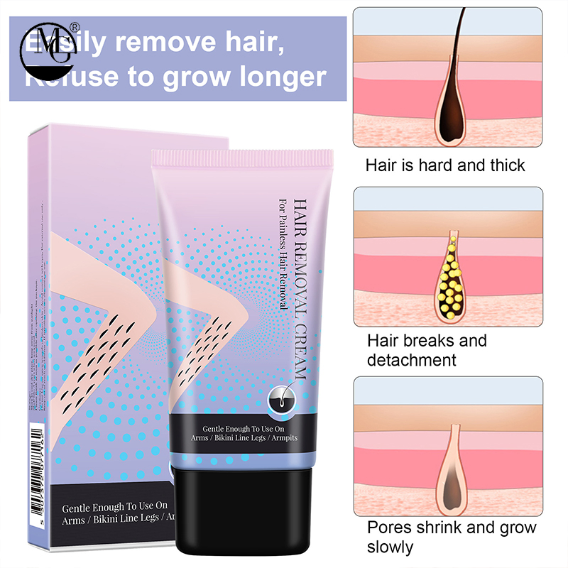 Men and Women Effective Organic Hair Removal Cream