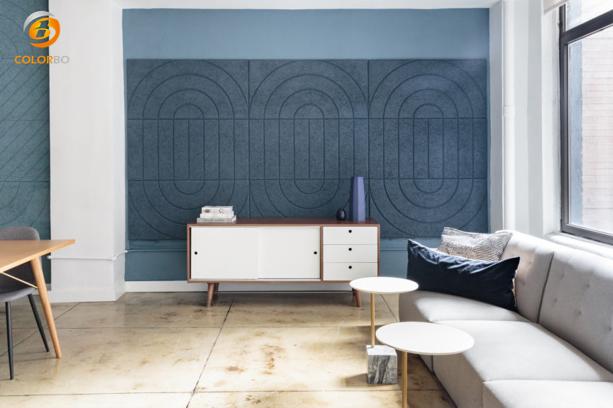 Natural Wood Acoustic Wall Tiles for Sound Absorption