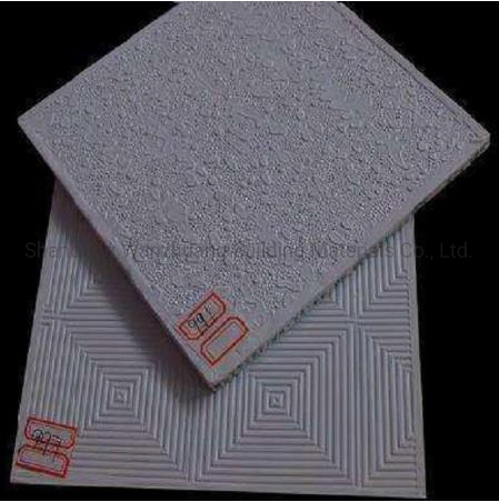 60X60 Waterproof Acoustic Gypsum Suspended False Ceiling Tile