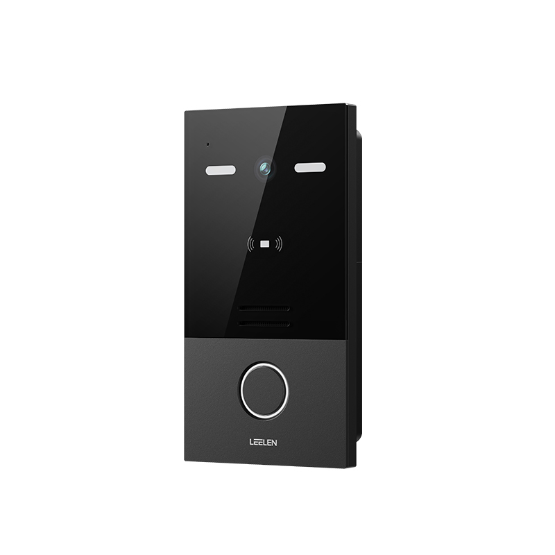 Leelen Video Intercom M60 Outdoor Station 2MP HD Camera Lp65 Standard Poe and SIP Open Lock with Card APP