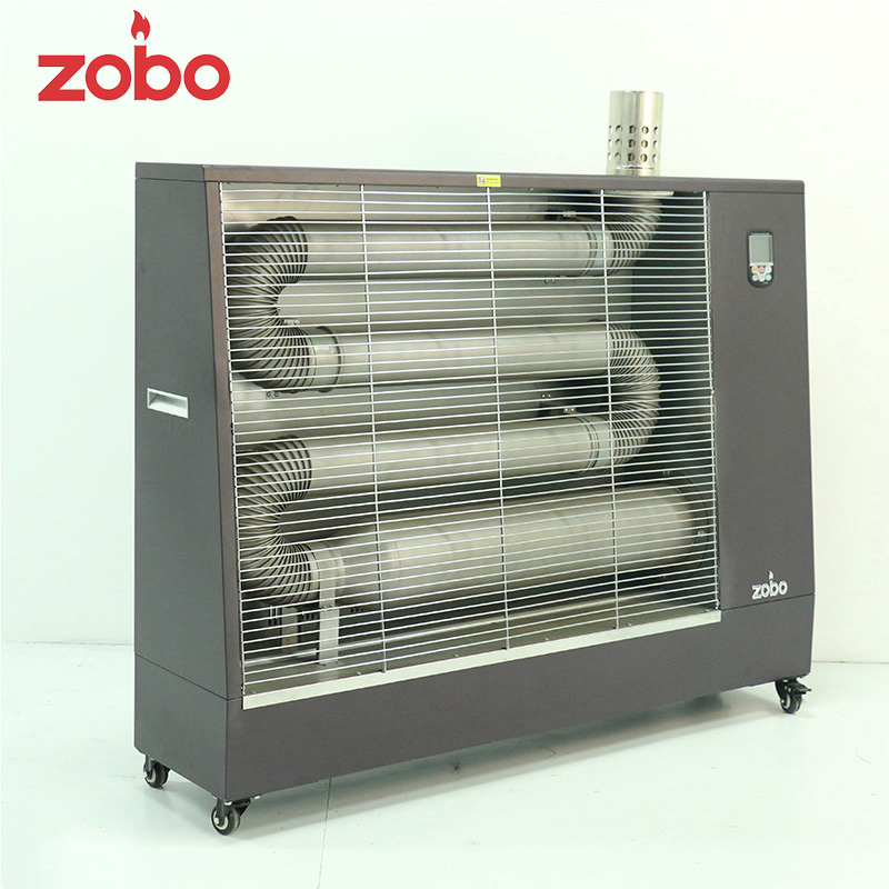 16kw CE Certified Industrial Diesel Infrared Heater Tube