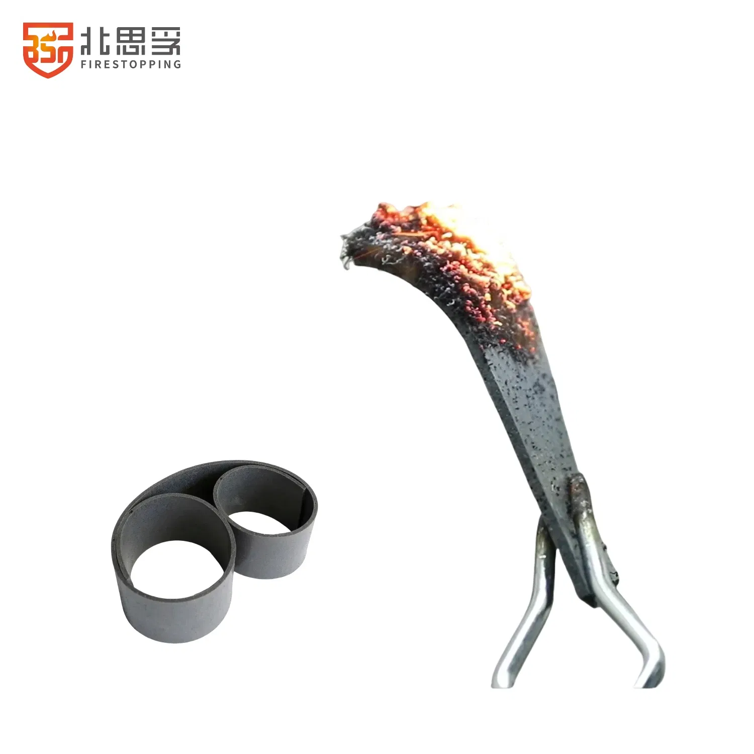Construction Fire Wrap for Effective Fire Stop in Pipe Penetration