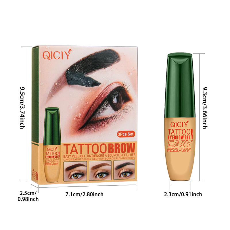 10ml Cosmetic Single PP Bag Peel-off Eyebrow Cream