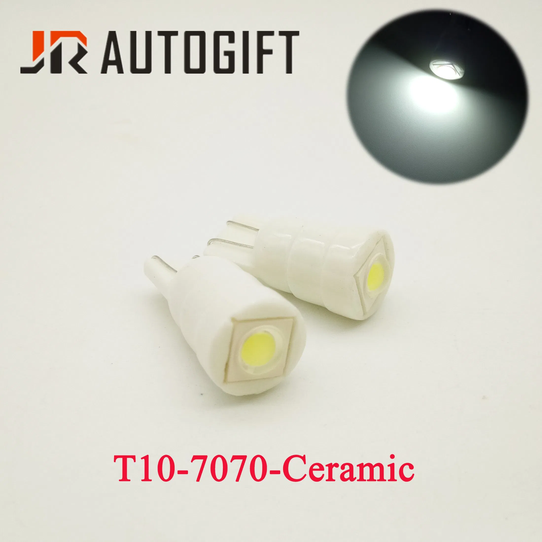 Светодиодная лампа T10 7070 для авто, 12/24В