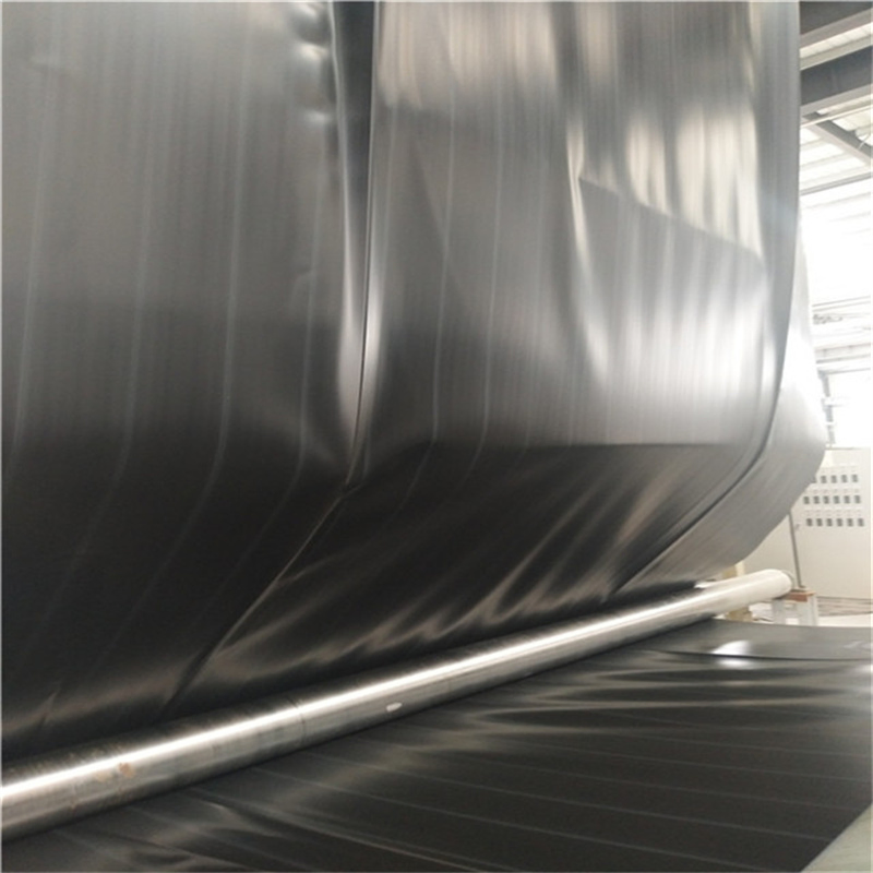 Waterproof HDPE Geomembrane Liner 0.3-1.5 mm for Lotus Root Ponds, Custom Color and Size