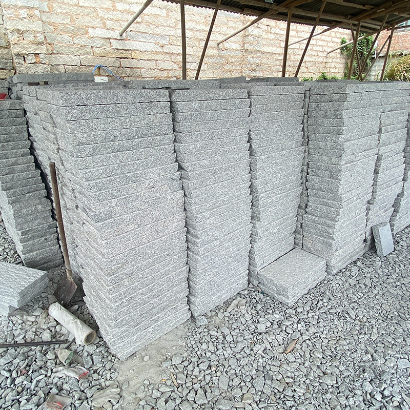 Natural White/Grey G603 Granite Paving/Paver/Landscaping/Garden/Patio/Sidewalks Outdoor/Exterior Flag Stone Price