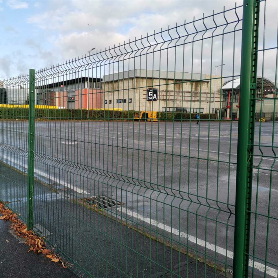 3D Fence Panels/Metal Fence/Galvanized Steel Fencing Panels for Garden/Welded Fencing/Curved Fence