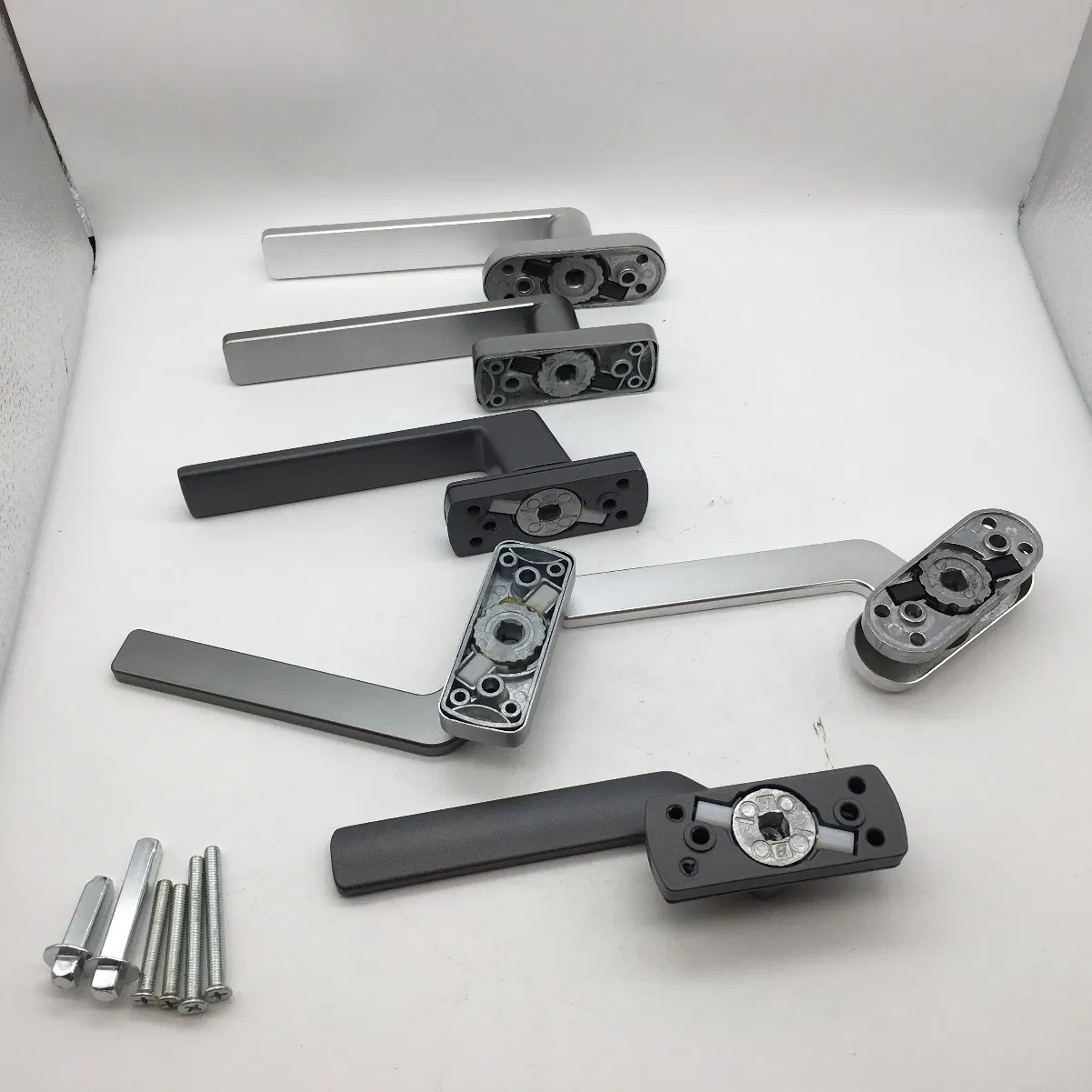 Aluminium Zinc Screen Alloy UPVC Window Handle Window Hardware