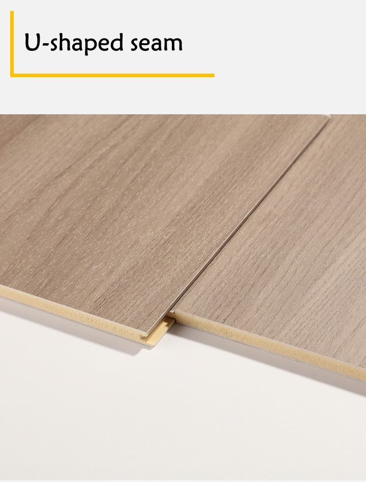 Eco-Friendly Commercial 5mm 8mm Wood Grain PVC Carbon Wall Panel