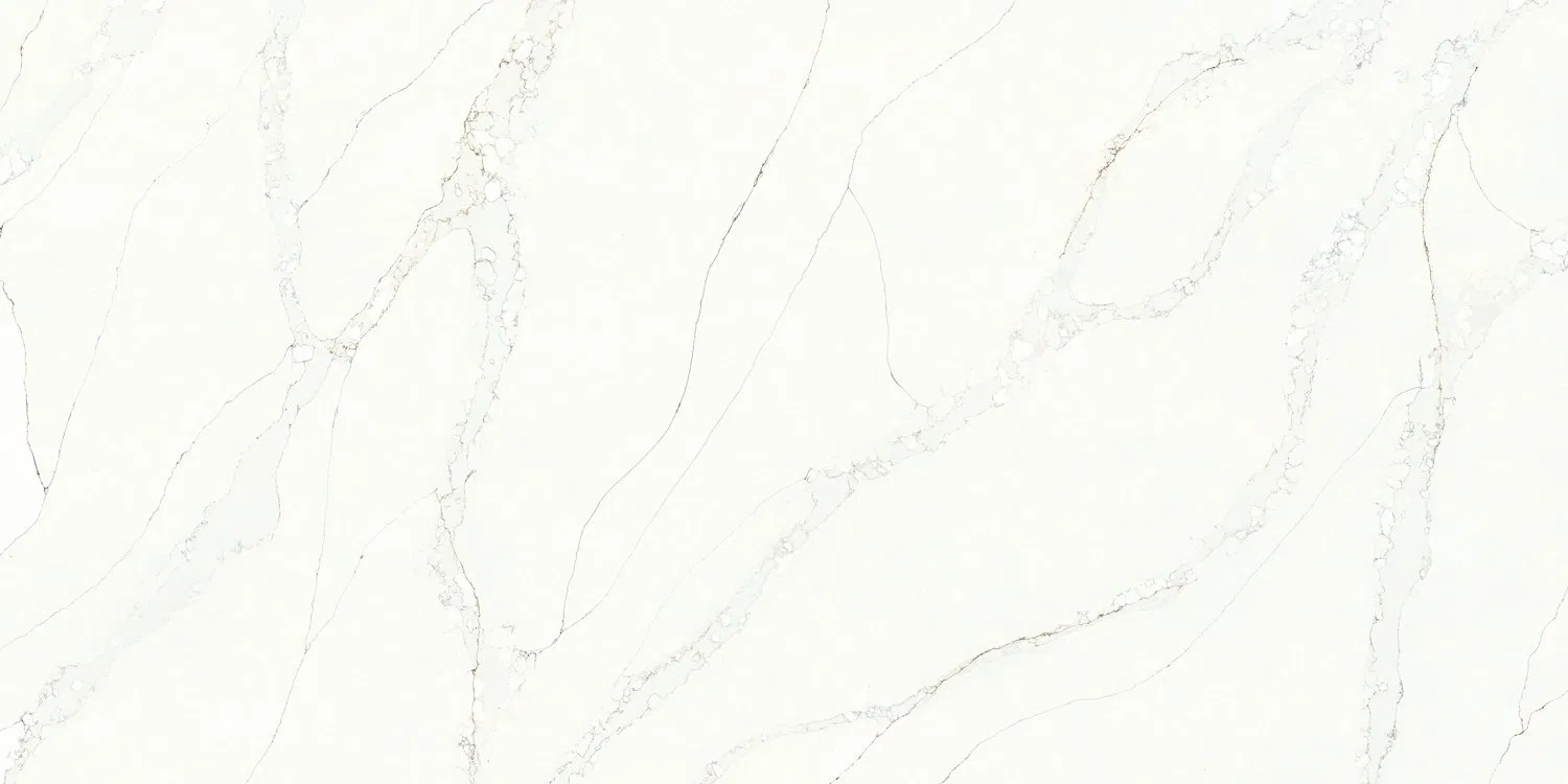 Artificial Quartz Stone Calacutta White Countertops for Kitchen Worktops Islands Bench Top