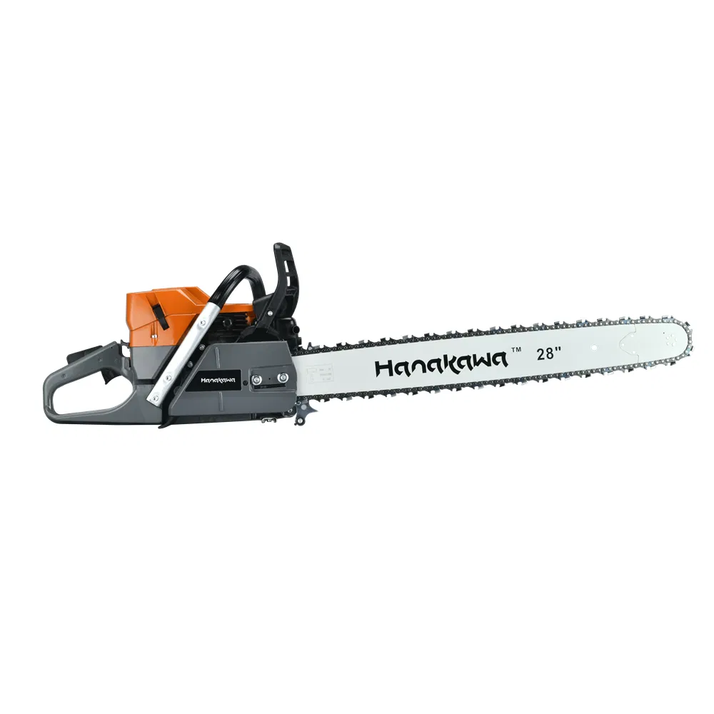 Hanakawa H865 (365) 2-Stroke 65.1cc Gasoline Chainsaws Rollomatic Bar Length (inch) 20 22 Optional Tree Cutting Chainsaw